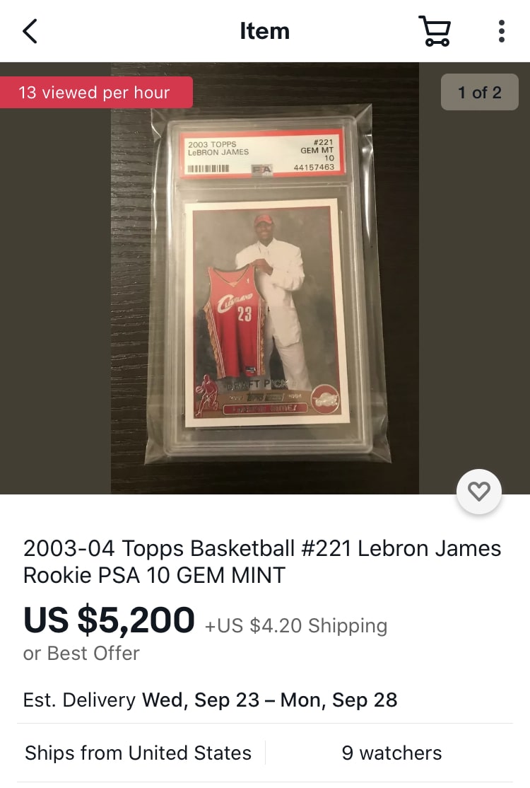 Lebron-J-5200-LJ-]PSA10-1311